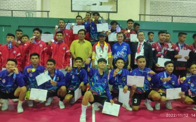 PRA POPNAS 2022 Cabang Olahraga Sepak Takraw berhasil sumbang medali emas untuk Sulteng