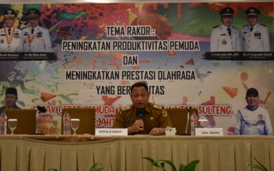 Rakor Dispora Sulteng ditutup Langsung Oleh Kadispora Sulteng di Kabupaten Banggai