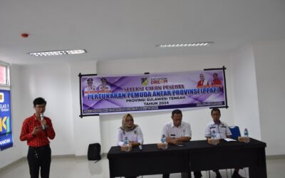 Dispora Prov Sulteng Gelar Seleksi Pertukaran Pemuda Antar Provinsi (PPAP) Tahun 2024